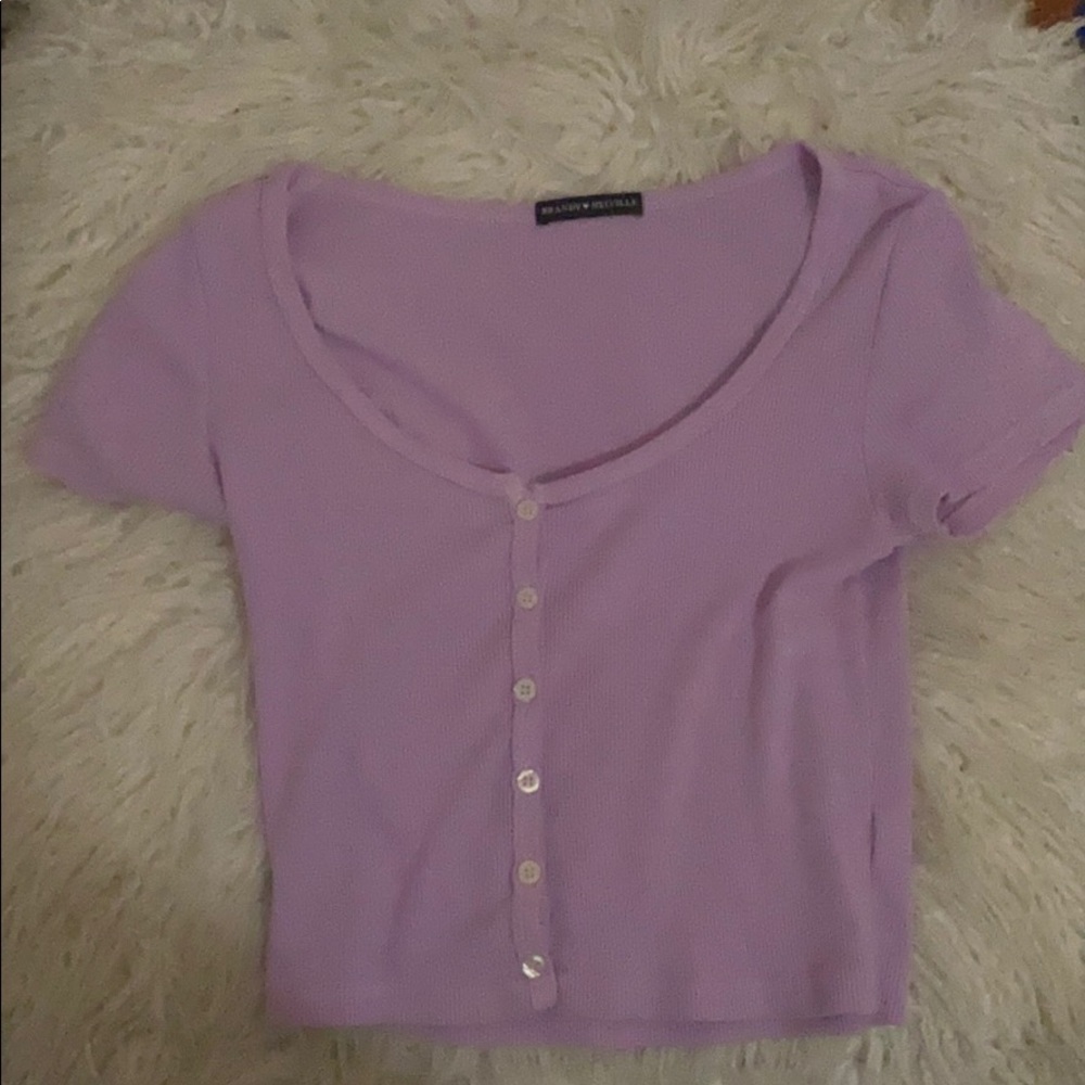 Brandy Melville purple top